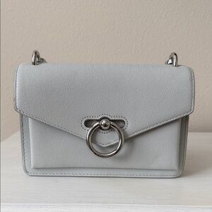 Rebecca Minkoff Gray Leather Shoulder Bag